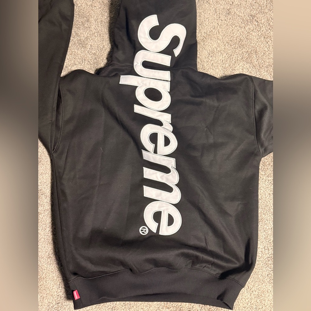 Supreme hoodie black 1:1